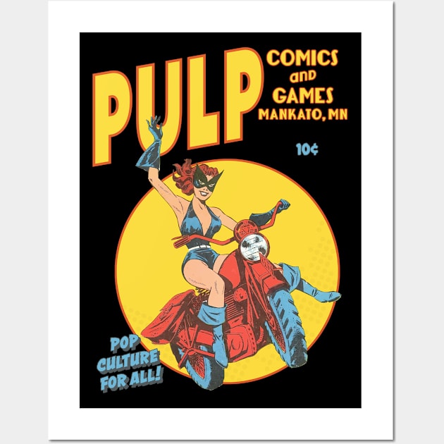 PULP Motorcycle Wall Art by PULP Comics and Games